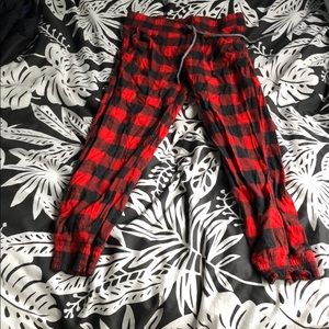 Flannel pajama pants